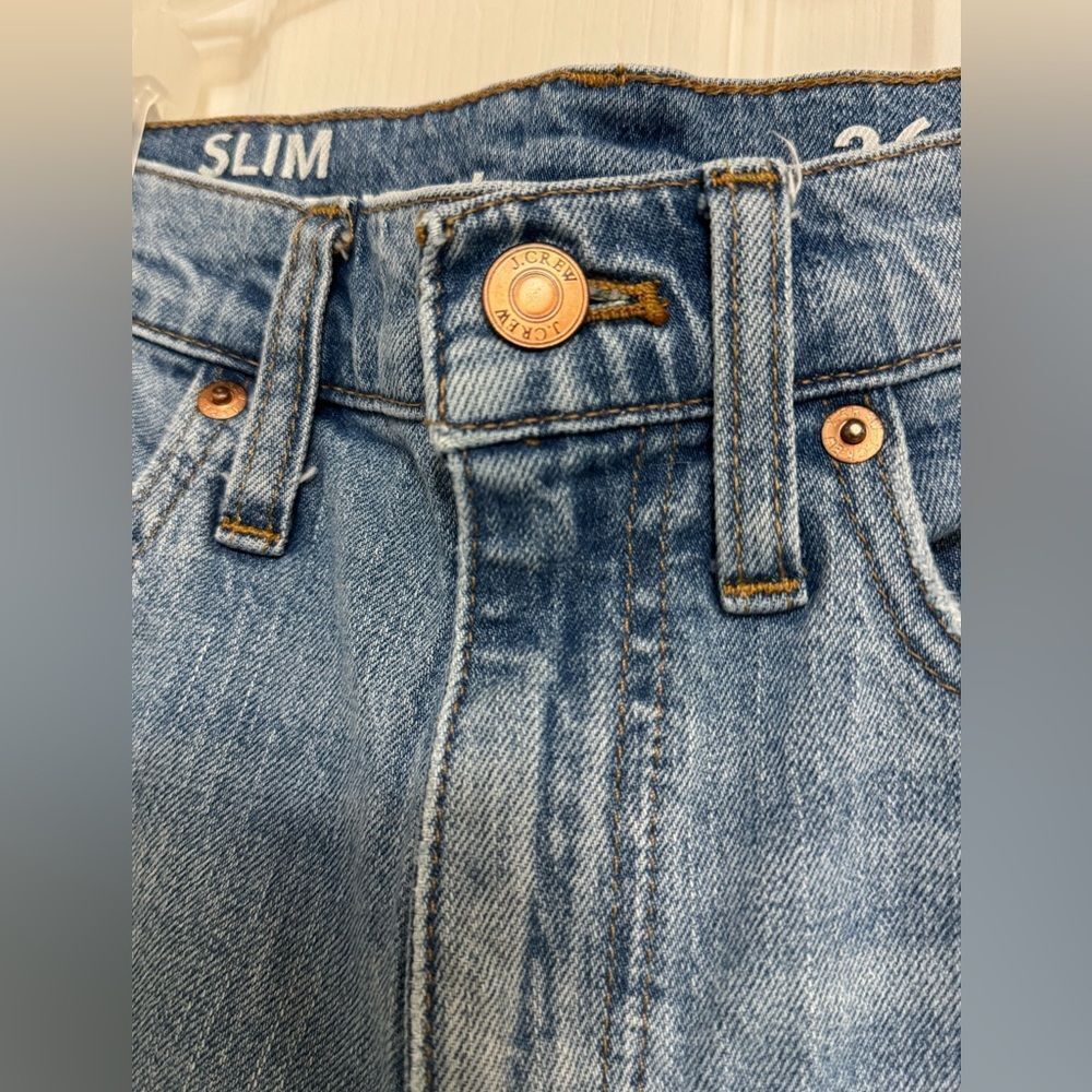 J.Crew Factory Slim Boyfriend Jean Women’s Size 26 Light Wash All-Day Stretch - Picture 3 of 12